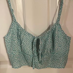 Spaghetti strap crop top